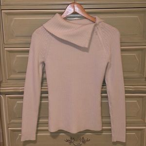 Loft zip neck sweater